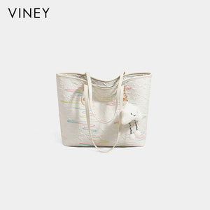 VINEY Urban Large Capacity Convertible Tote Bag