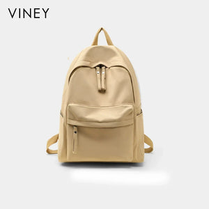 VINEY Urban Canvas Large Capacity Lightweight Backpack