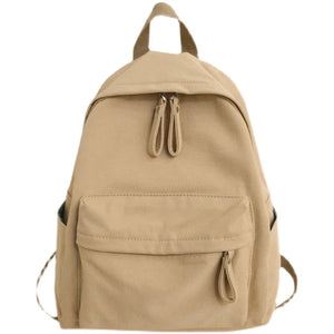VINEY Urban Canvas Large Capacity Lightweight Backpack