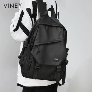 VINEY City Canvas Large Capacity Backpack