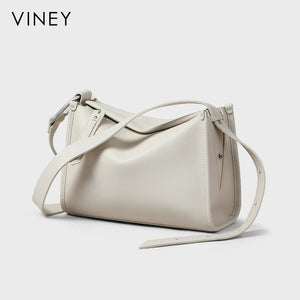 VINEY Urban Genuine Leather Pillow Convertible Crossbody Bag