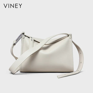 VINEY Urban Genuine Leather Pillow Convertible Crossbody Bag