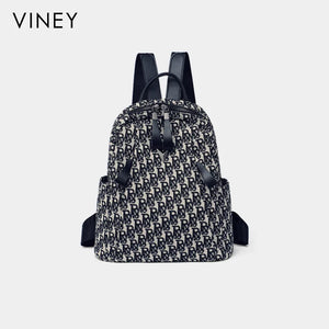 VINEY Everyday Canvas Large Capacity Backpack