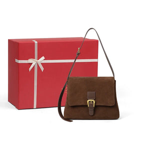 VINEY Urban Genuine Leather Convertible Hobo Bag