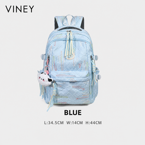 VINEY Classic Large Capacity Lightweight Backpack — English product image 13