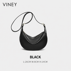 VINEY Everyday Genuine Leather Convertible Hobo Bag — English product image 9