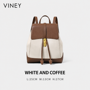VINEY Weekend Genuine Leather Large Capacity Backpack product image 12