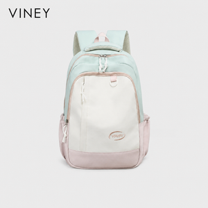 VINEY Large Capacity Lightweight Colorblock Backpack product image 2
