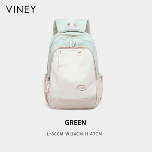 VINEY Large Capacity Lightweight Colorblock Backpack product image 6