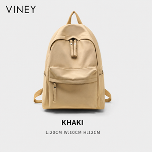 VINEY Urban Canvas Large Capacity Lightweight Backpack product image 6