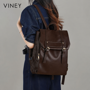 VINEY Commuter Large Capacity Laptop Backpack — English product image 1
