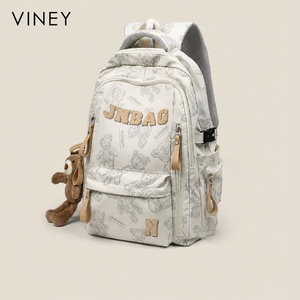 VINEY City Large Capacity Lightweight Laptop Backpack — English product image 2