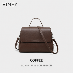 VINEY Urban Genuine Leather Lightweight Convertible Top-Handle Bag product image 6