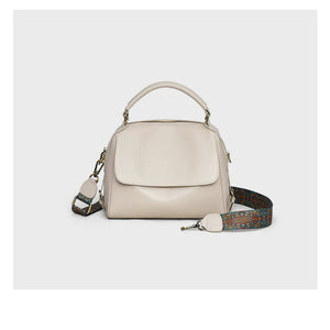 VINEY Leather Top-Handle Tote and Crossbody Bag, still life