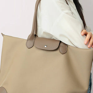 VINEY Lightweight Canvas Travel Tote Bag, shoulder carry