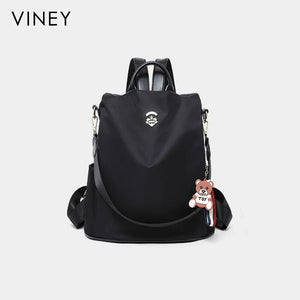 VINEY Urban Oxford Fabric Large Capacity Backpack