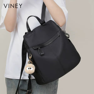 VINEY Urban Canvas Large Capacity Backpack