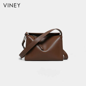 VINEY Everyday Genuine Leather Pillow Convertible Crossbody Bag