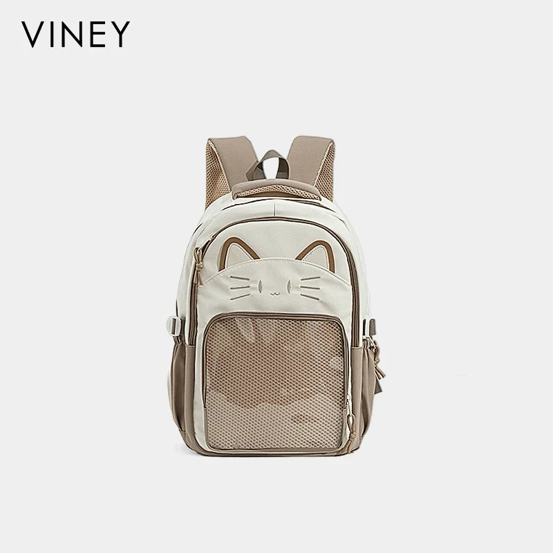 VINEY Contemporary Large Capacity Lightweight Backpack