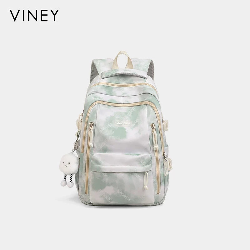 VINEY Weekend Canvas Large Capacity Lightweight Backpack