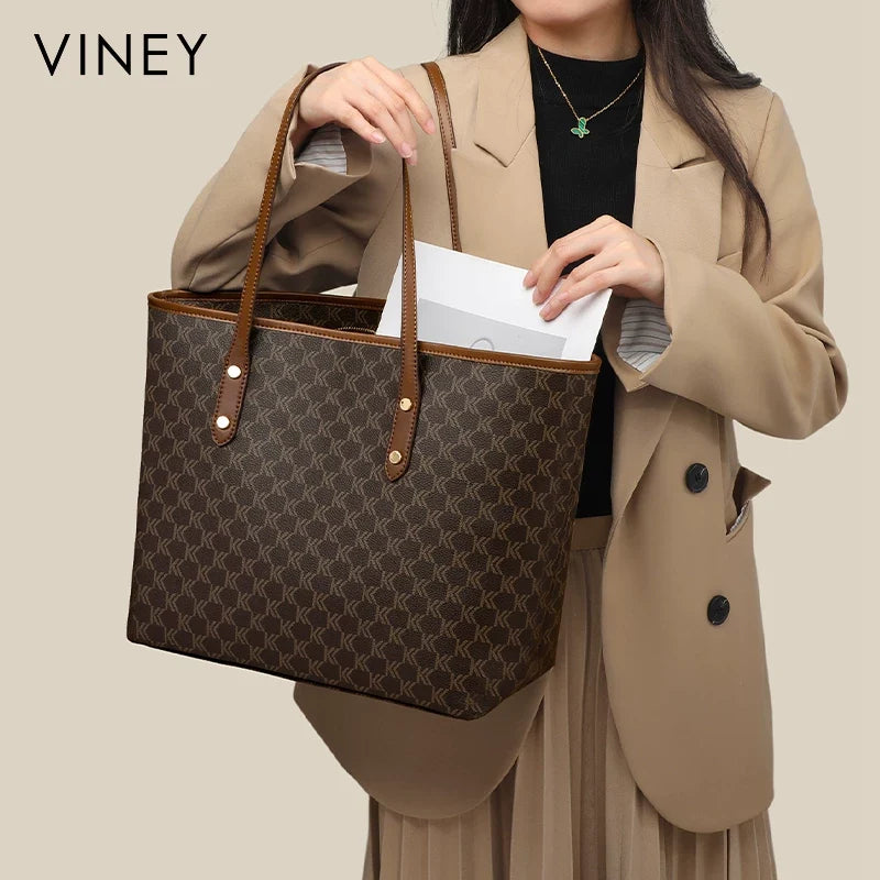 VINEY Everyday Large Capacity Convertible Tote Bag