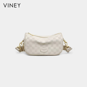 VINEY Genuine Leather Large Capacity Pillow Convertible Hobo Bag
