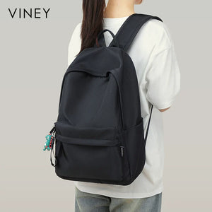 VINEY City Canvas Large Capacity Lightweight Backpack