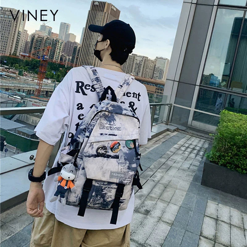 VINEY Refined Large Capacity Backpack