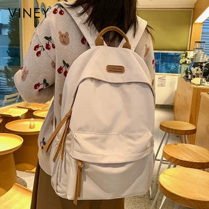 VINEY Canvas Lightweight Backpack