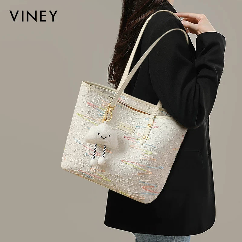 VINEY Urban Large Capacity Convertible Tote Bag