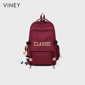 VINEY Modern Large Capacity Backpack