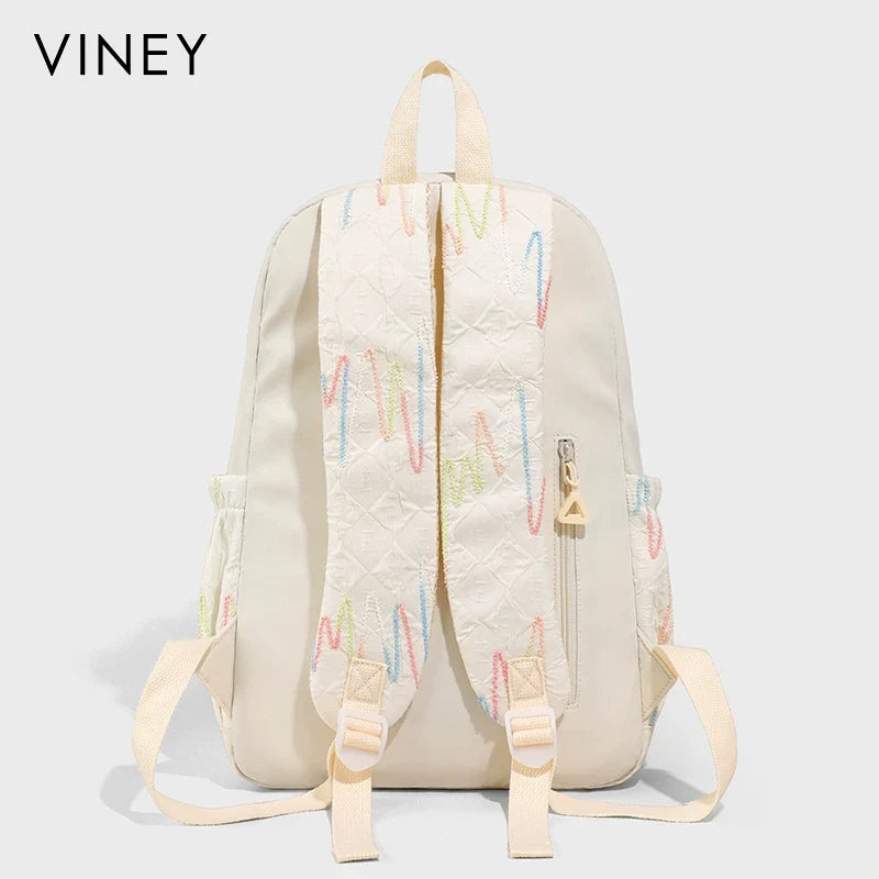 VINEY Everyday Large Capacity Lightweight Backpack