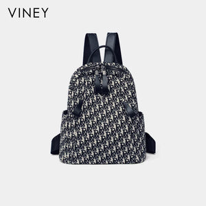 VINEY Everyday Canvas Large Capacity Backpack