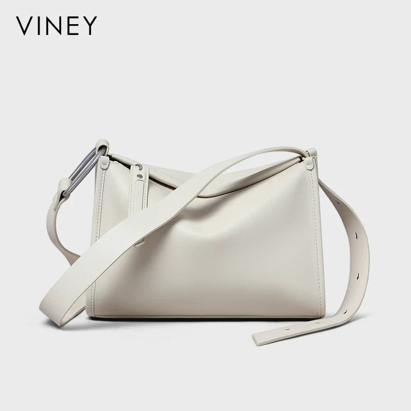 VINEY Urban Genuine Leather Pillow Convertible Crossbody Bag