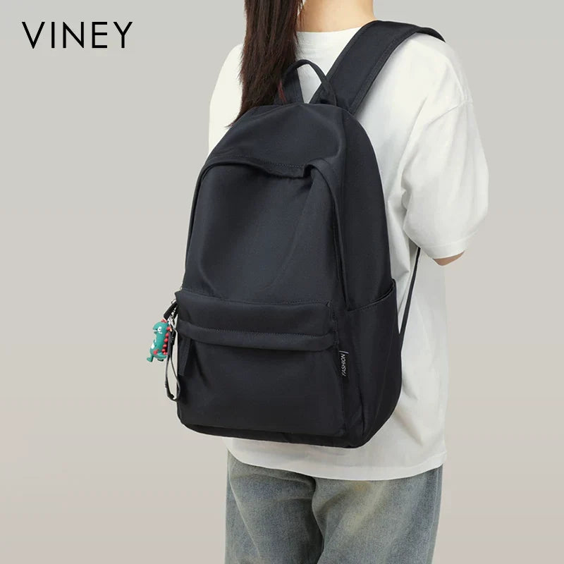 VINEY City Canvas Large Capacity Lightweight Backpack