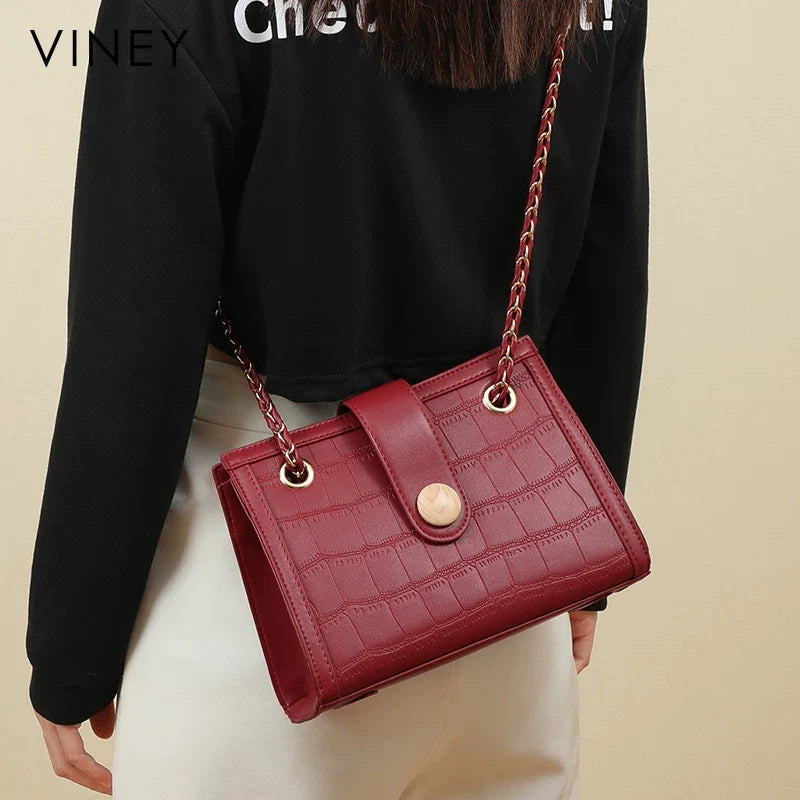 VINEY Everyday Genuine Leather Large Capacity Convertible Top-Handle Bag
