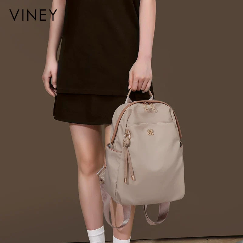 VINEY Modern Large Capacity Lightweight Backpack