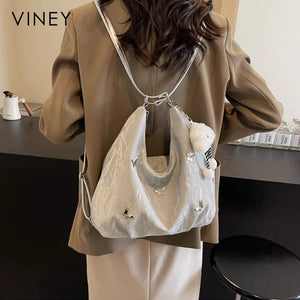 VINEY Large Capacity Convertible Backpack