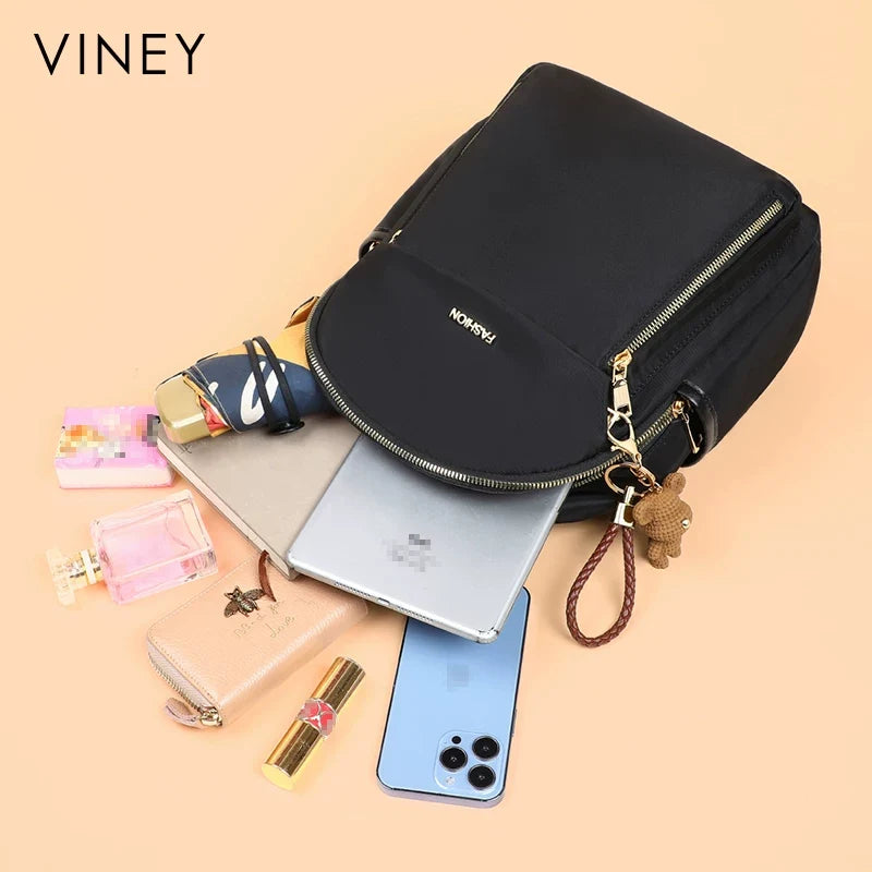 VINEY City Oxford Fabric Large Capacity Backpack