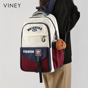 VINEY Weekend Large Capacity Laptop Backpack lifestyle view