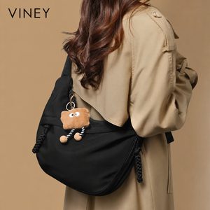 VINEY Weekend Canvas Large Capacity Convertible Hobo Bag product image 2