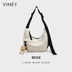 VINEY Weekend Canvas Large Capacity Convertible Hobo Bag product image 9