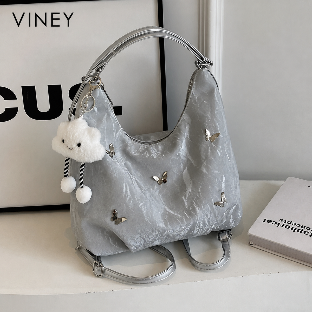 VINEY Large Capacity Convertible Backpack product image 5