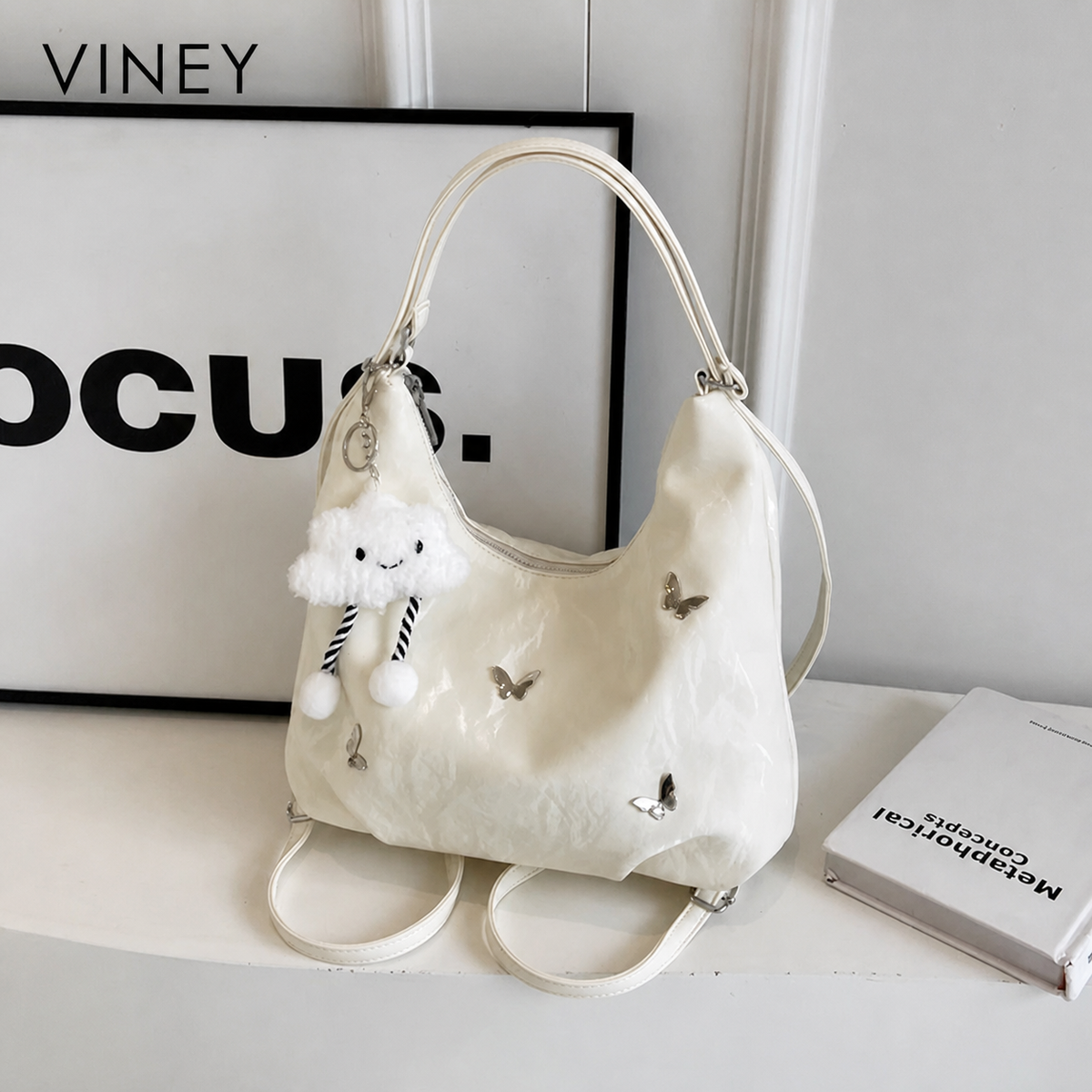 VINEY Large Capacity Convertible Backpack product image 8