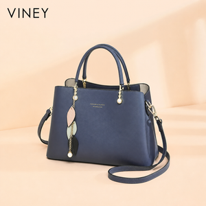 VINEY Weekend Genuine Leather Convertible Top-Handle Bag product image 2