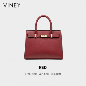 VINEY Everyday Genuine Leather Top-Handle Bag — English product image 8