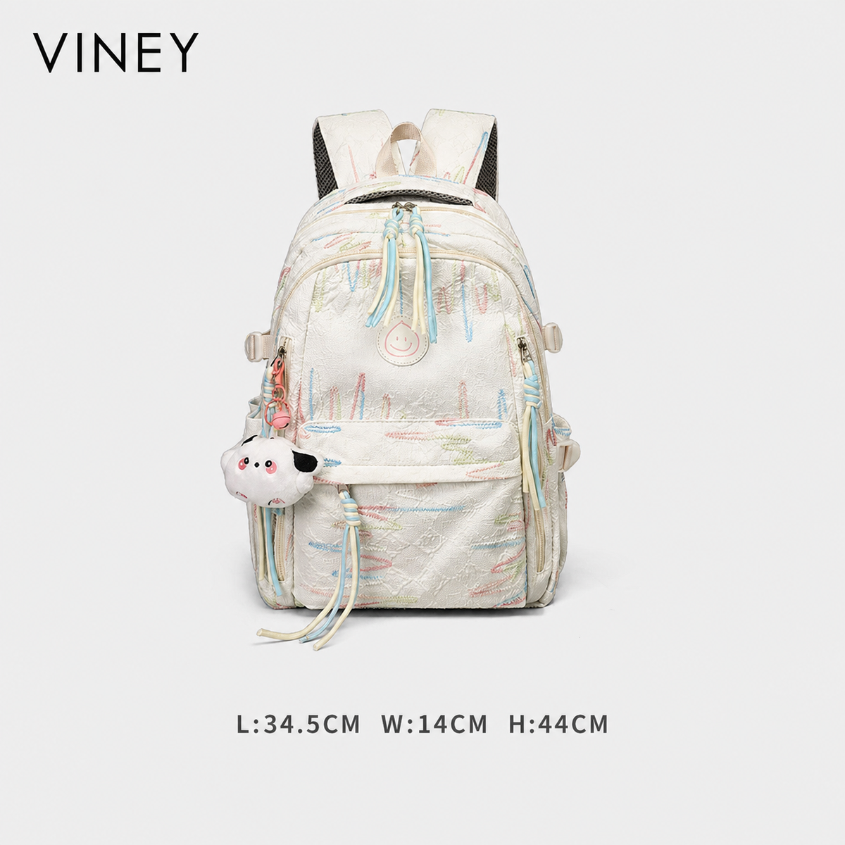 VINEY Classic Large Capacity Lightweight Backpack — English product image 11