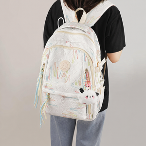 VINEY Classic Large Capacity Lightweight Backpack — English product image 2