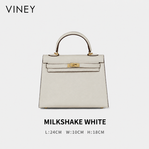 VINEY Everyday Genuine Leather Lightweight Convertible Top-Handle Bag — English product image 9