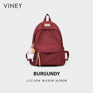 VINEY Urban Canvas Large Capacity Laptop Backpack product image 9